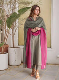 Anni Designer Women'S Rayon Viscose Solid Straight Kurta With Pant & Dupatta (Mogul Grey_5Xl_Grey_Xxxxx-Large),Grey,5XL,,,