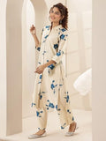 Libas Women'S Cotton Blend Kurta Sets (99601_White_Xl)
