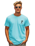 Adro T-Shirts For Menchest Printed T-Shirt For Mencotton Tshirt For Men|Rn24-Stick-Kk-Mi-Xl Mint