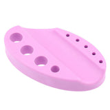 ECOMISTIQ Silicone Pigment Pen Holder Permanent Makeup Ink Cup Cap Stand Purple| Supplies| Tattoos & Art |Health Beauty