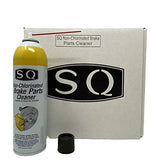 SQ Brake Cleaner Non Chlorinated, 14.5 oz per can. Not for use in CA, CO, CT, DE, MD, MI, OH, NH, NY, RI and Parts of UT