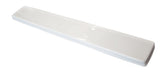21 in. Cultured Marble Universal Side Splash for 22 in. Deep Vanity Top, Solid White - Design House, 563502
