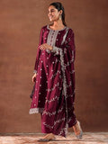 Libas Women'S Silk Blend Kurta Set (49218 Maroon 2Xl