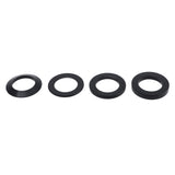 Micro Traders 4Pcs M12 Bicycle Thru-Axle Aluminum Alloy Flat Washer for Adjusting The Thru-Axle Length