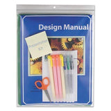 Heavyweight Industrial Poly Zip Bags, 8 1/2 x 11, 50/BX