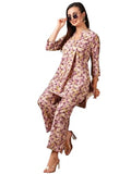 Gosriki Women'S Cotton Blend Printed Ethnic Co-Ord Set (Ays Purple-Gs_Xxl_Purple_Xx-Large),Purple,2,B0D57BZQL9