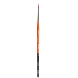 KINGART Premium Radiant 63504 Liner Series Artist Brush, Synthetic Taklon Hair, Short Handle, for Acrylic, Oil and Watercolor P