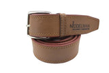 Niddleman 1116/ Trendy Unisex Artificial Leather Belt, Boys Belt For Casual Or Formal Classic Designs For Work & Business Casual