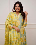 Fabnex Kurta Set For Women | Women Kurta | Women Kurta Sets Kurtis | Women Kurta Pant Set | Women Kurta Pant Set Women Kurti Set With Pant (K-50-Musterd-S)