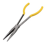 YanTone Long Reach Needle Nose Pliers, 11 Straight Pliers for Jewelry Making, Mechanics or Home Repairing