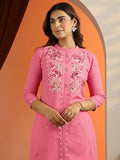 Libas Women'S Cotton Kurta Sets (99437_Pink