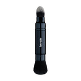 Lune+Aster Complexion Duo Brush - Multi-tasking, dual-ended vegan complexion brush