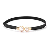 Shining Diva Fashion Belts For Women And Girls Stylish Waist Belt For Dresses Jeans Saree (16064Wb)(Black)