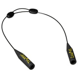 Cablz Zipz XL Adjustable Eyewear Retainer | Adjustable, Lightweight, Low Profile, OffTheNeck Eyewear Retainer Strap | Black |