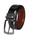 Teakwood Leathers Leather Men Reversible Belt For Formal And Casual Wear Adjustable Size Regular Fit Office Wear Outdoor For M