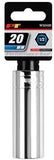 Performance Tool W32420 1/2 Drive 6-Point Socket, 20mm