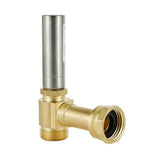 (Pack of 10) EFIELD S-241 Angle Stainless Steel Water Hammer Arrestors, 3/4 Inch Swivel FHT x 3/4 Inch MHT