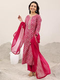 Libas Women'S Viscose Rayon Kurta Set (400267I_Pink_L)