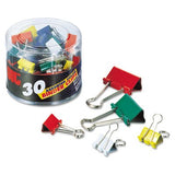 OIC(R) Assorted Binder Clips, Pack Of 30