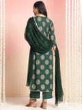 Gosriki Women'S Rayon Blend Printed Straight Kurta With Pant & Dupatta (Jubal Green-Gs_Xxl_Green_Xx-Large),GREEN,2,B0DT73DG1G