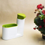 MOHAK Self Draining Caddy Aid Organiser Kitchen Sink Tidy Set 2 Pieces (Multicolor)