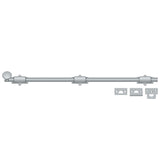 Deltana 24SB26D HD Solid Brass 24-Inch Surface Bolt