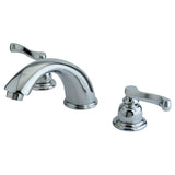 Kingston Brass Kb8961Fl Royale Widespread Bathroom Faucet, 5.75 X 4 X 2.31, Polished Chrome
