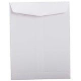 JAM PAPER 8 3/4 x 11 1/2 Open End Catalog Commercial Envelopes - White - Bulk 500/Box