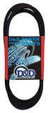 D&D PowerDrive A117/4L1190 V Belt, A/4L, Rubber, 1/2 x 119 OC