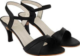 Shoetopia Womens/Girls Black Party Slim Heeled Sandals,Black,7,B09NC28Y2B