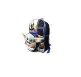 Star WarsThe Child Baby Yoda 16 Backpack with Shaped Lunch Bag