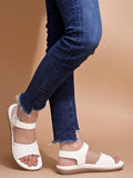 Shoetopia Comfortable White Doctor Sole Heels For Women & Girls /Eu39,White,6,B0DJJVP3MY