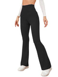 Leriya Fashion Women's Western Ribbed Stretchable Trousers for Women || Casual Wear Jogging Wear || Sweatpants || Lightweight Wear. (X-Large Black),Black
