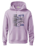 ADRO Basketball Design Hoodie for Men 320 GSM Soft Cotton Hoodies Long Lasting Printed Hoodie | Mens Hoodies | Sweatshirt for Men|H24-BCL-PU-2XL Lavender,Lavender