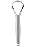 Stainless Steel Tongue Scraper For Adults Tongue Cleaner For Bad Breath Removal Oral Dental Scraper Silver Reusable Mouth Cleane