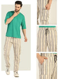 Toplot Men'S Regular Casual Pants (Strip-Trouser-5206-Cosmic-32_Cosmic,Cosmic,32,B0DJKXF5RG