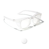LianSan Oversize Anti-Fog Safety Glasses for Nurses, Z87.1 Certified Goggles for Women, Square UV Protection Transparent