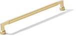 khtumeware 1-Pack Appliance Handle Pull 12-Inch(305mm) Brushed Gold Cabinet pulls Kitchen Cabinet Handles, Matte Gold Cabinet Pu