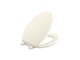 Kohler K2011096 Brevia Elongated Toilet Seat with GripTight Bumpers, QuietClose Seat, QuickAttach Hardware, Biscuit