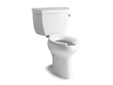 Kohler KOH3493-RA-0 Highline 1.6 GPF Two-Piece Elongated Comfort Height Toilet with Right Hand Trip Lever - Less Seat White
