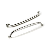 CABDM 10 Pack 8 inch Hole Center Polished Nickel Cabinet Pulls - Heavy Duty Solid Drawer Hardware Handles Kitchen Vanity Bathroo