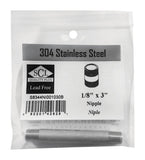 Nipple Ss 1/8X3 (Pack Of 1)