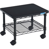 Interion® Under-Desk Wire Machine Stand 19W X 16D X 13-1/2H Black