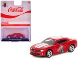 2013 Chevrolet Camaro SS CocaCola Red with White Stripes 1/64 Diecast Model by Motorcity Classics