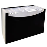 21-Pocket Stand-Up Design Expanding File, Black, Legal Size, 1/Ea, 48221