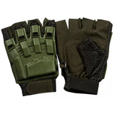 Half Finger Tactical Engagement Glove - Olive Drab 2Xl