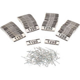 Global Industrial™ Locker Number Plate Kit Numbered 1100-1299 200/Pack