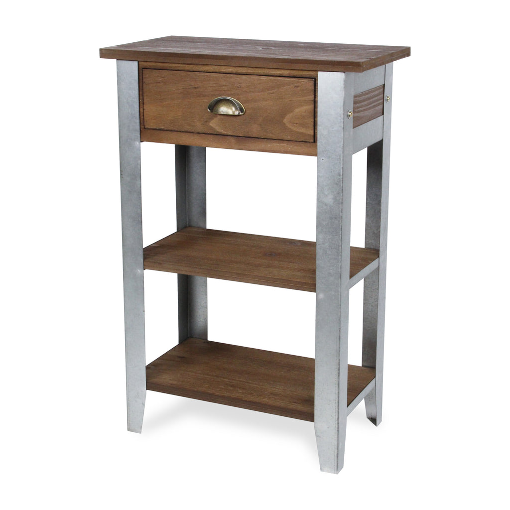 Temba Farmhouse Themed Side Table