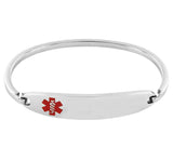Medic Alert Hinged Bracelet