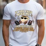 5 Missed Calls Away Sarcastic Introvert Graphic T-Shirt